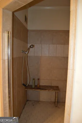 a room with storage and utility