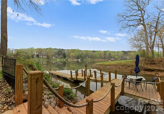 a view of a city with lush green forest