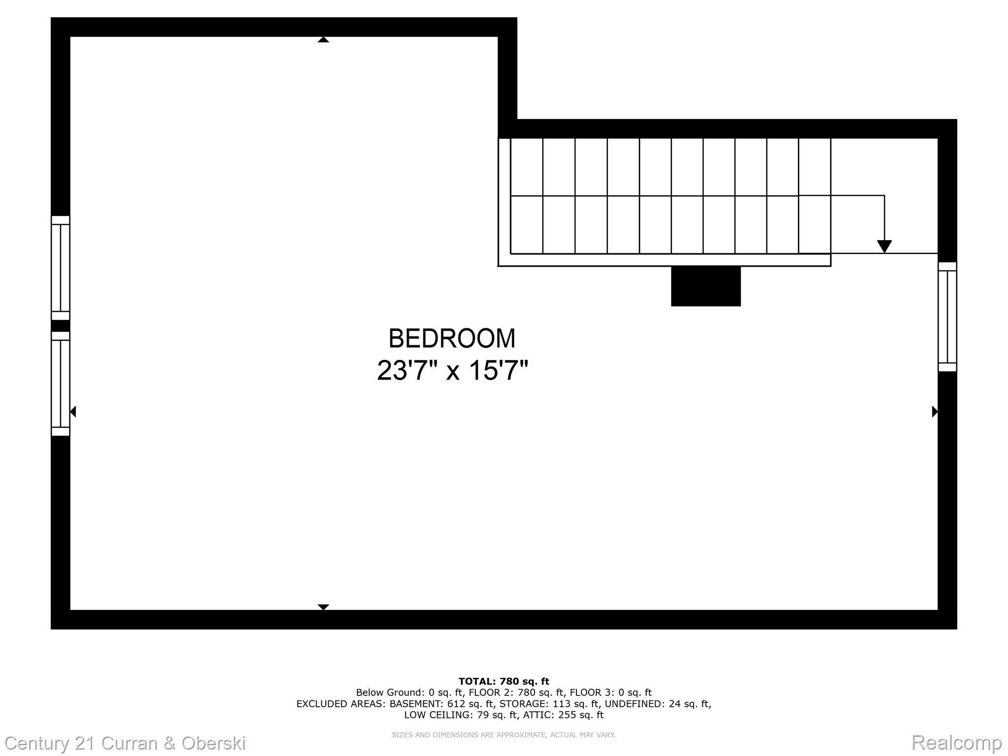 7250 Evergreen Road Detroit, MI 48228 - Photo 23 of 24 2nd floor Bedroom