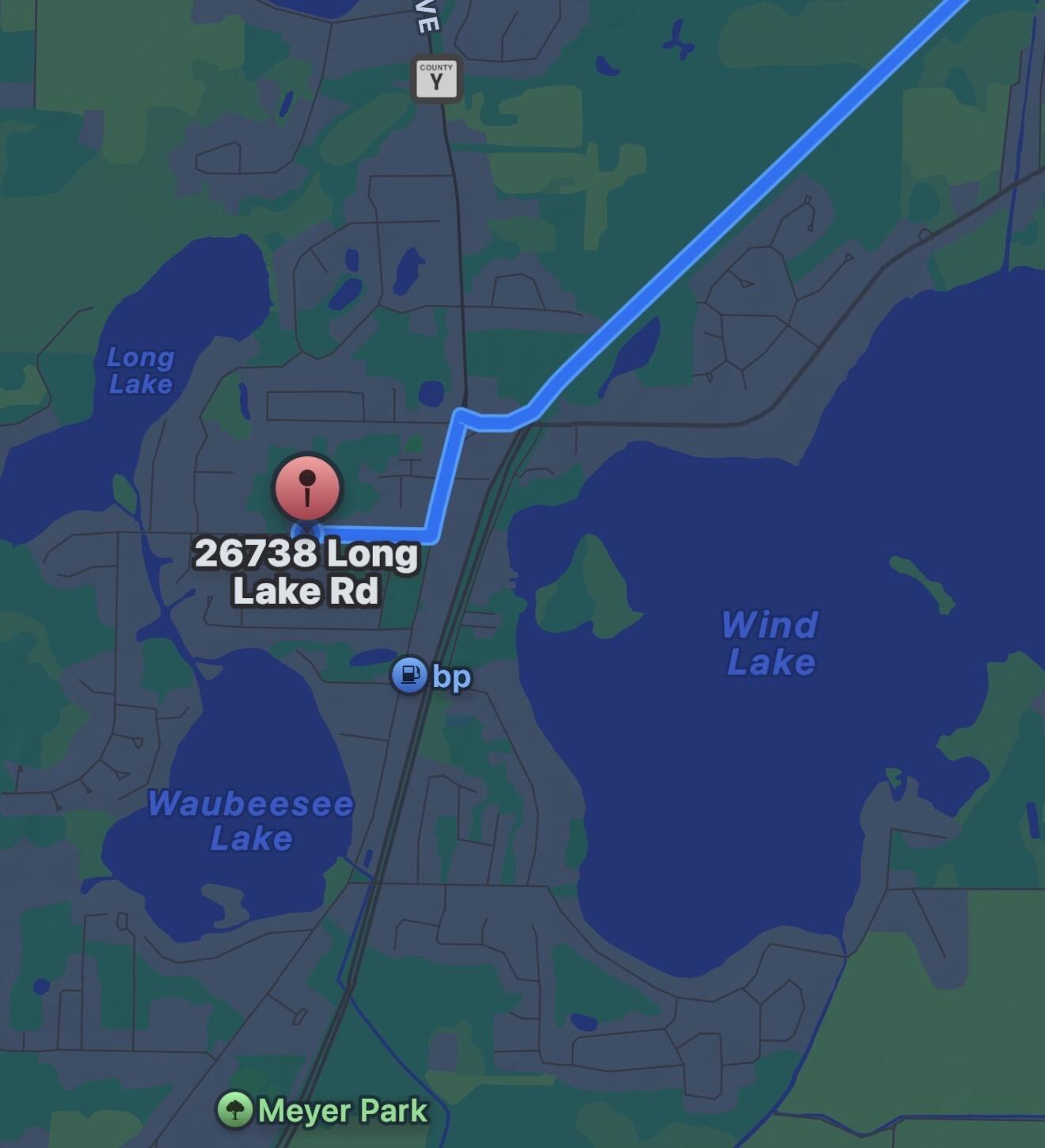 26738 Long Lake Road Norway, WI 53185 - Photo 7 of 7 apple map image