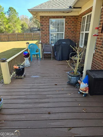 a view of outdoor space with seating