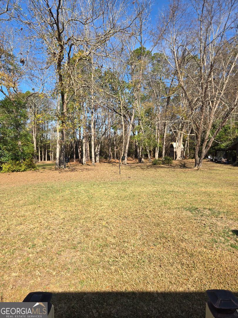 5002 Addison Trail Statesboro, GA 30458 - Photo 34 of 35 a backyard of apartments with large trees