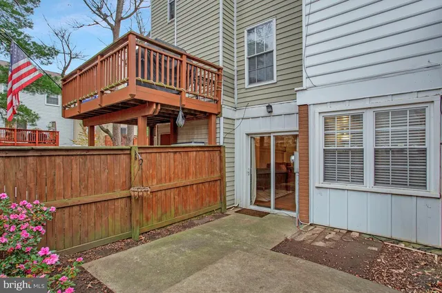 a view of outdoor space with garden