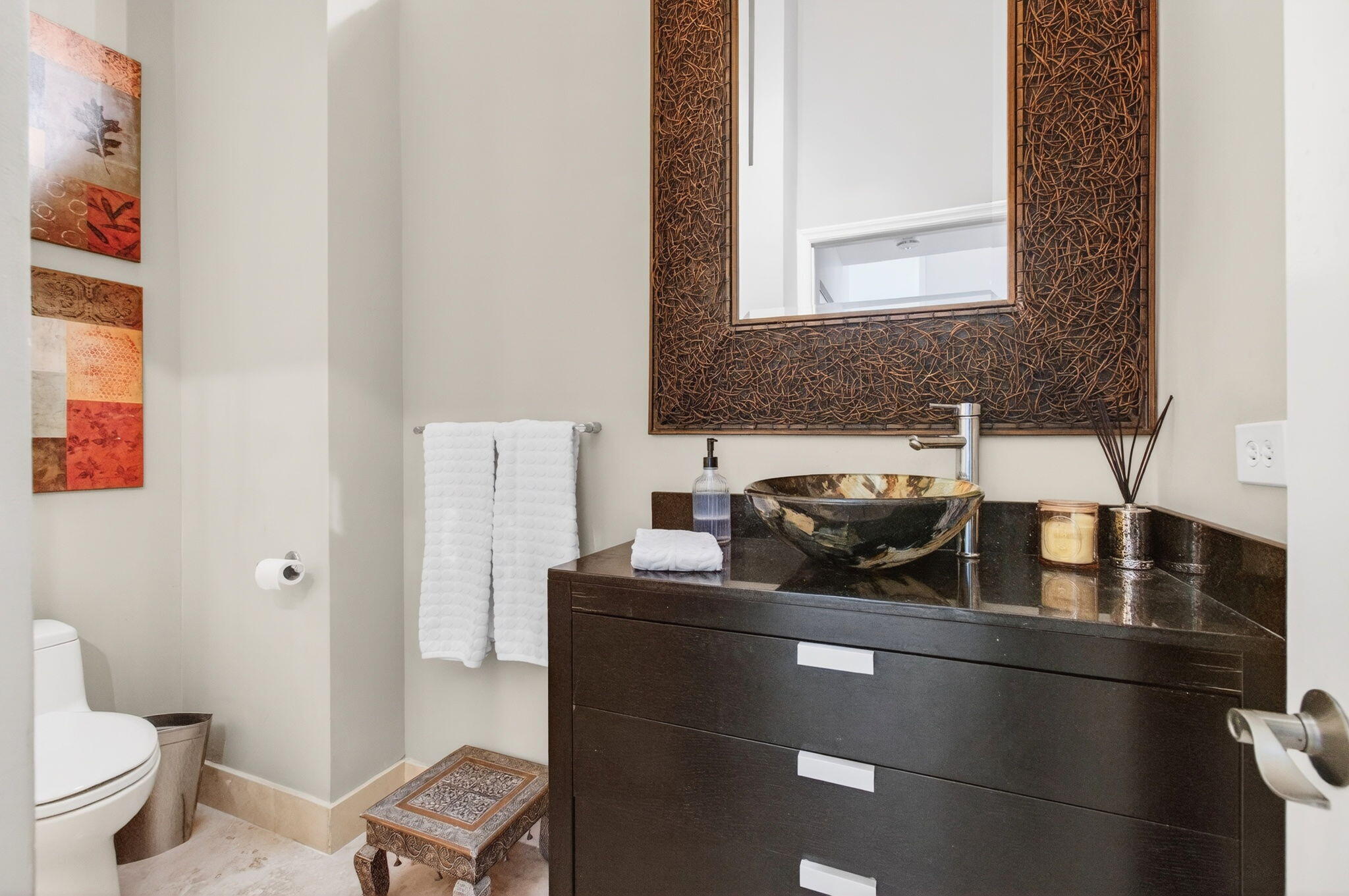 23145 Via Stel Boca Raton, FL 33433 - Photo 36 of 72 a bathroom with a sink and a toilet