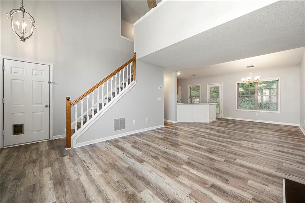 4317 Chesapeake Trace Acworth, GA 30101 - Photo 6 of 22 a view of an entryway with wooden floor