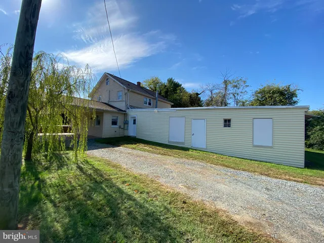 a house view with a backyard space