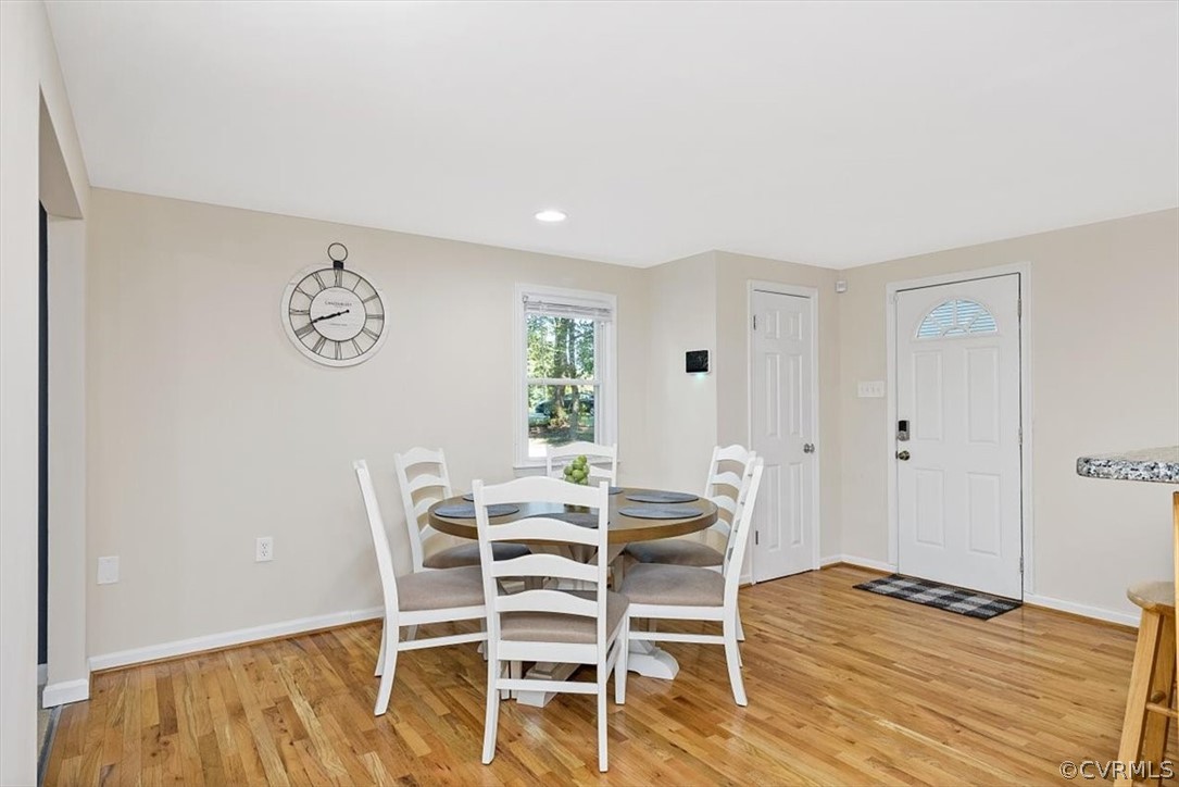 4101 Courthouse Road Chesterfield, VA 23236 - Photo 3 of 30 a view of a dining room with furniture and wooden floor