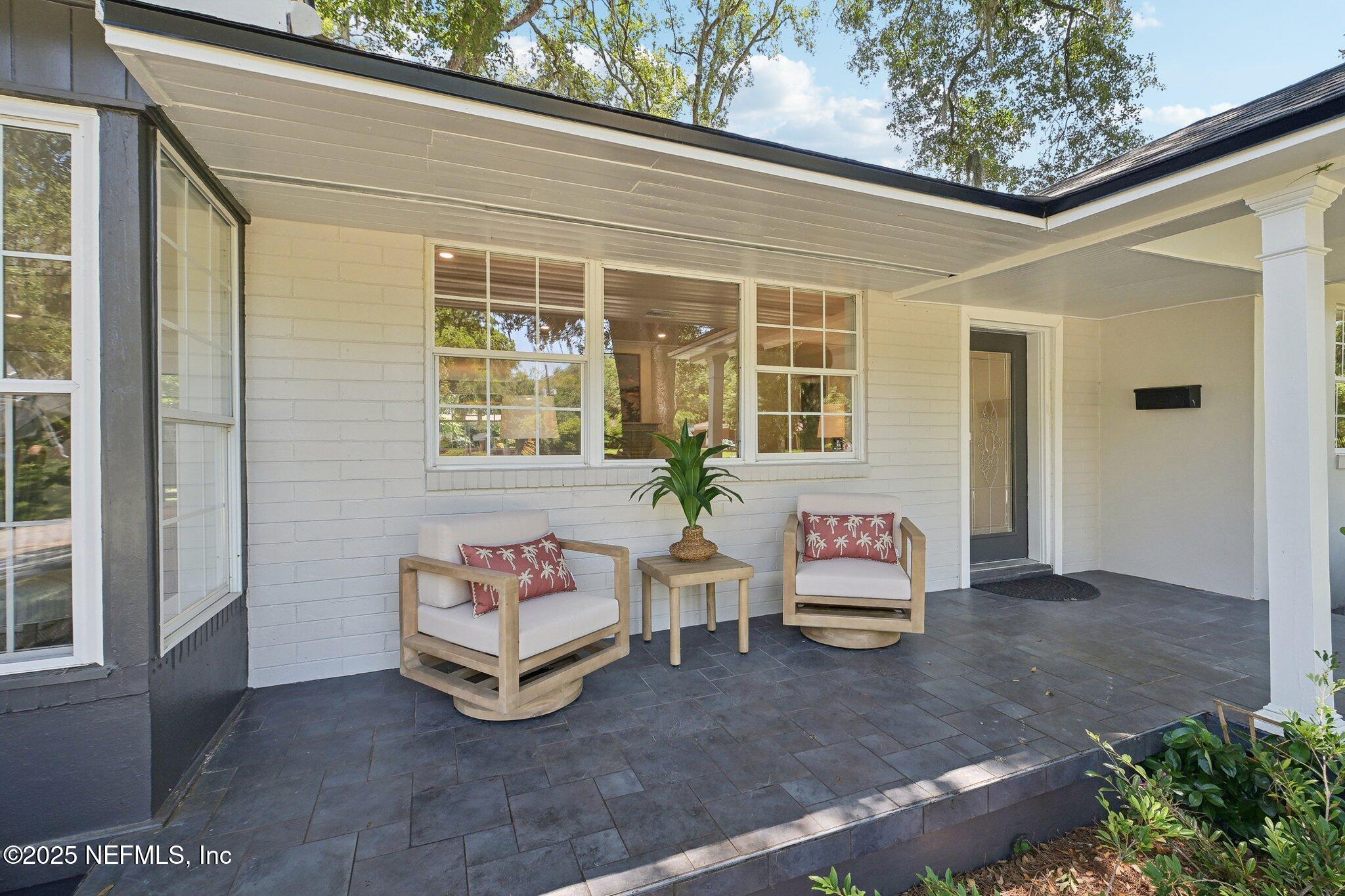 4704 Nottingham Road Jacksonville, FL 32210 - Photo 5 of 37 Covered Front Porch