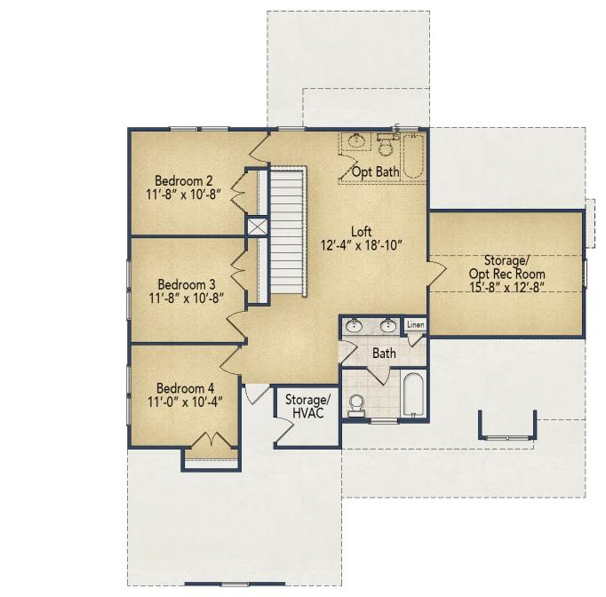 715 Exeter Street Carthage, NC 28327 - Photo 5 of 47 Devon 2nd floor Dec 2019 with bonus