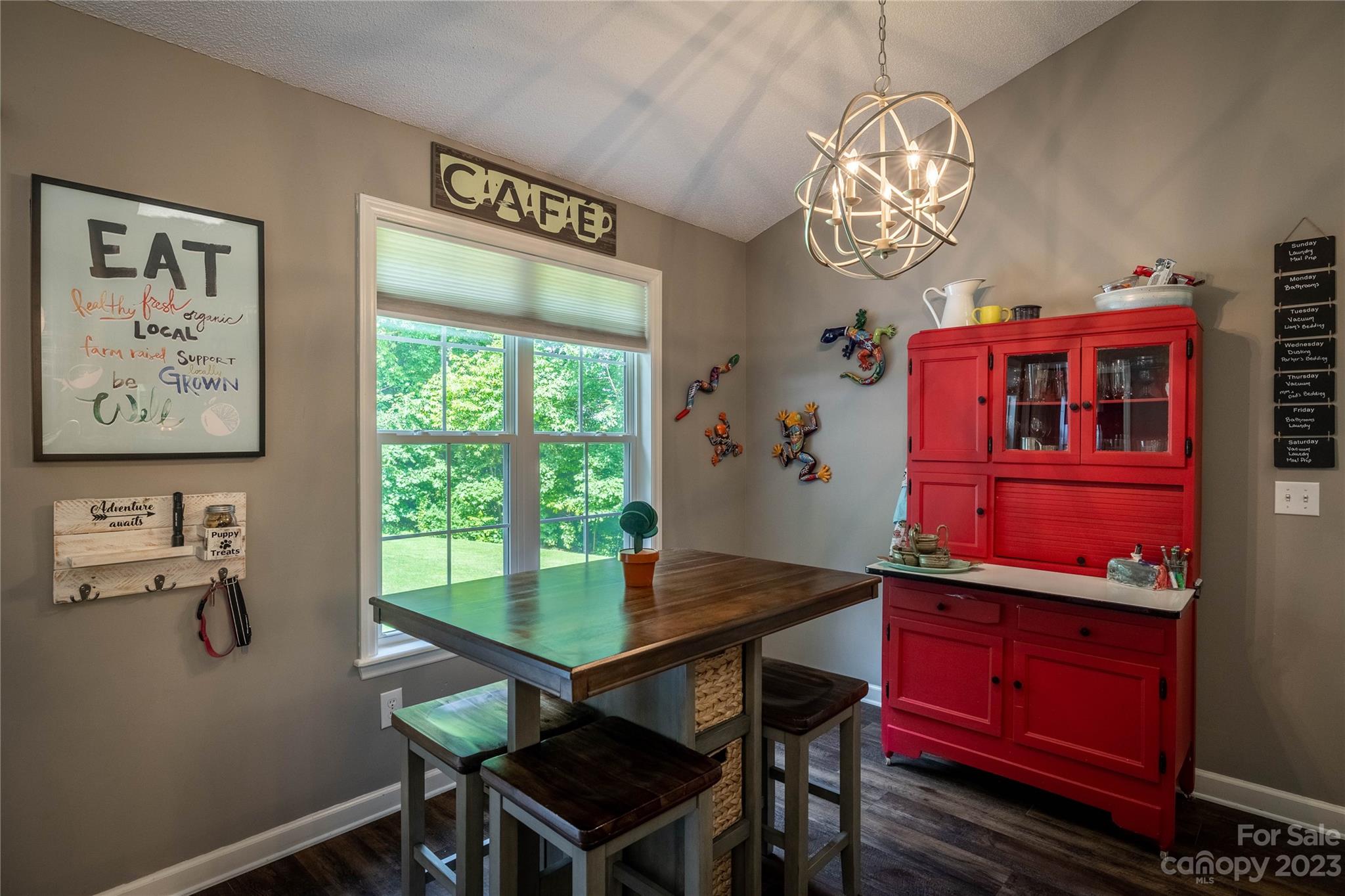4331 Acorn Trace Morganton, NC 28655 - Photo 7 of 22 a view of a dining room with furniture window and wooden floor