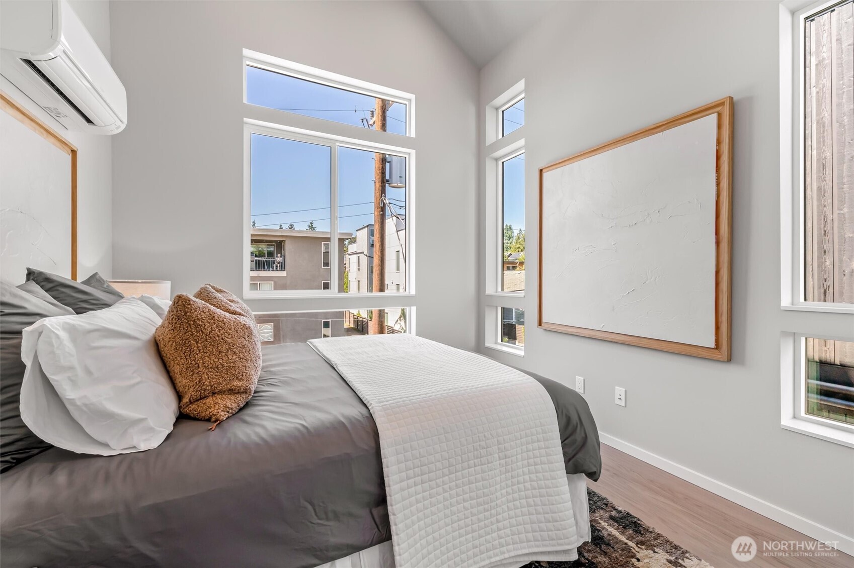 4460 Midvale Avenue North Seattle, WA 98103 - Photo 23 of 40 a bedroom with a bed and a window