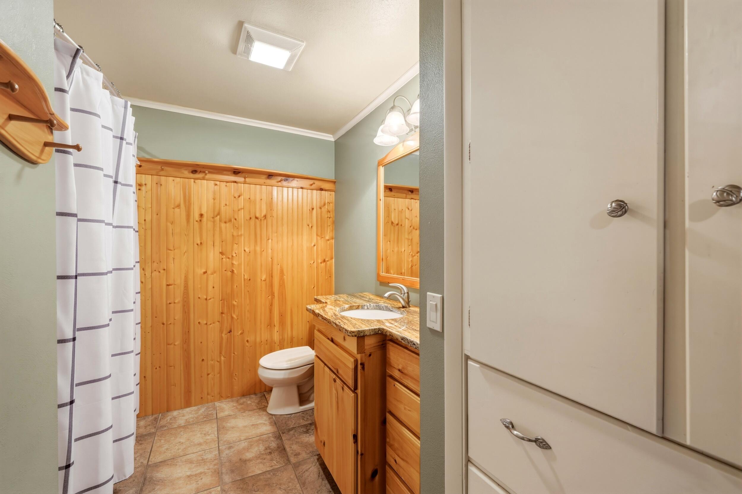 157 Upper Prairie Dog Road Banner, WY 82832 - Photo 44 of 71 145 Upstairs bathroom