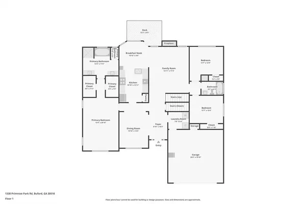 $619,900 | 1330 Primrose Park Road, Sugar Hill, GA 30518