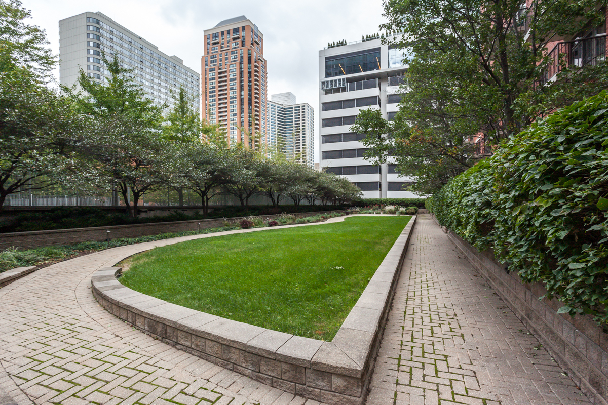 1250 South Indiana Avenue, Unit 812 Chicago, IL 60605 - Photo 17 of 23 a view of a back yard of the house