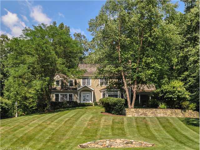 64 River Road Roxbury, CT 06783 - Photo 1 of 1 Exterior Front. Stone walls give the front of the house character