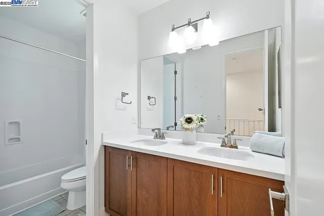 a view of an entryway with a door