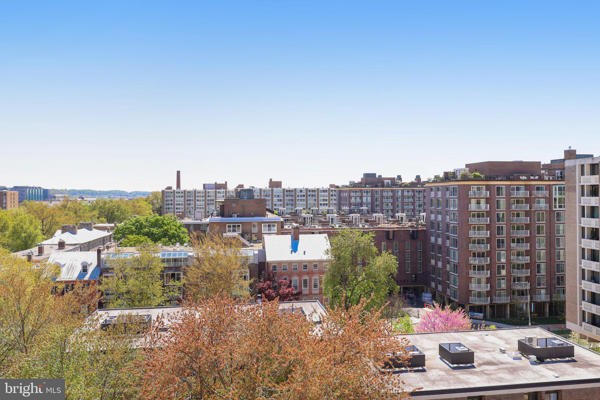 1245 4th Street Southwest, Unit E711 Washington, DC 20024 - Photo 20 of 33 Views above the trees from the balcony