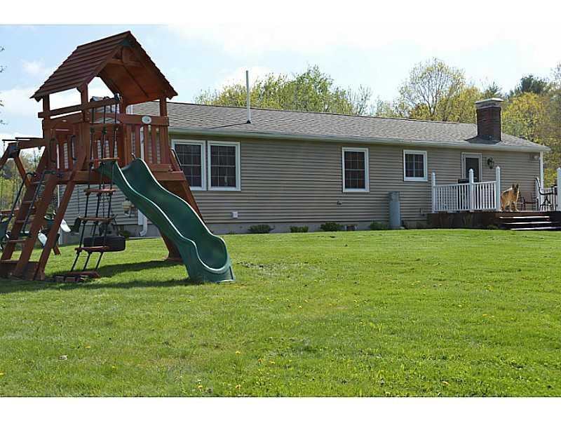 30 Mill Road North Yarmouth, ME 04097 - Photo 31 of 35 Back Yard. Lush lawns make playing...
