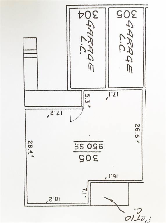 5619 Preston Oaks Road, Unit 305 Dallas, TX 75254 - Photo 35 of 35 Floor plan as in the plat.