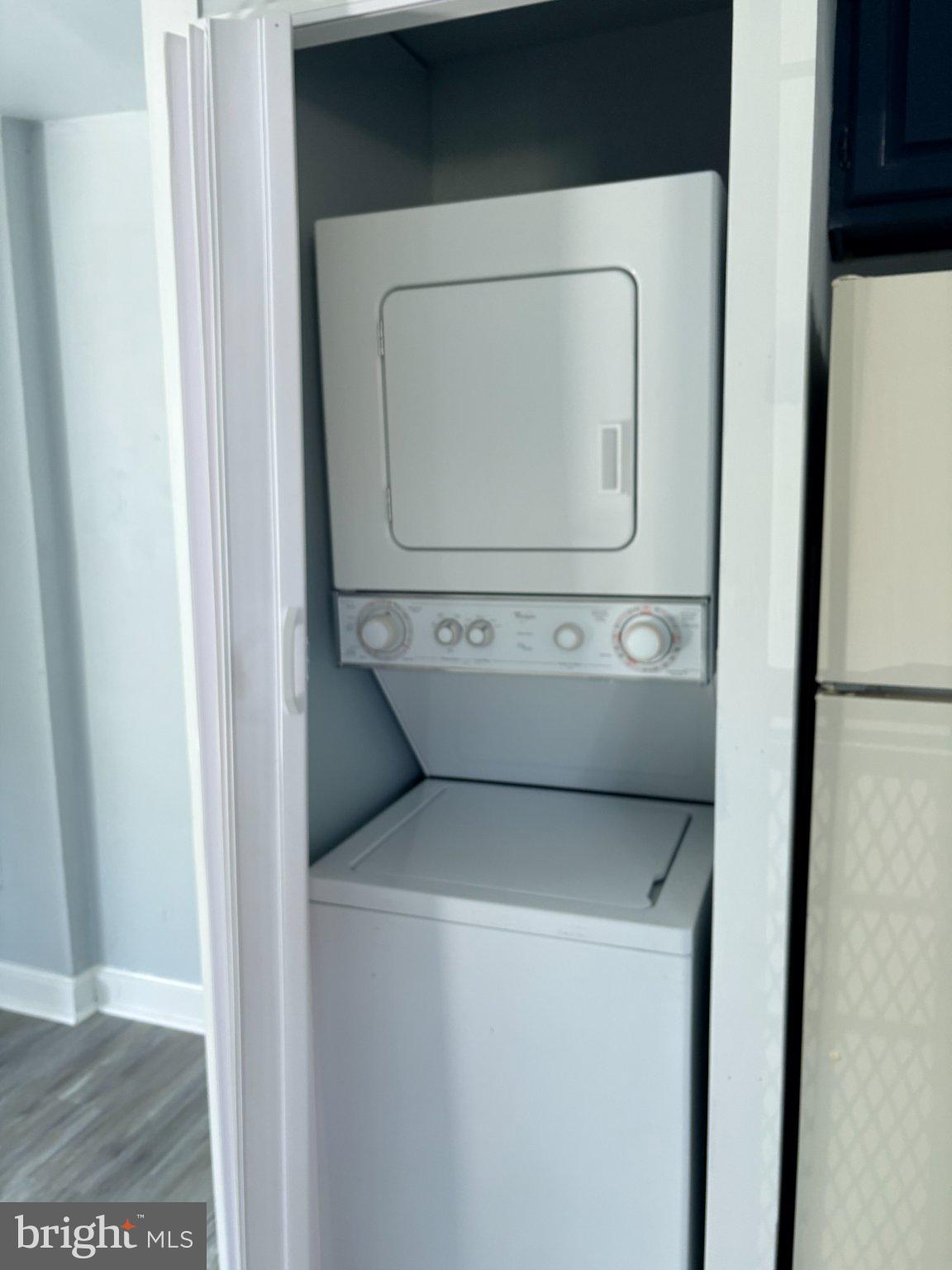 1324 Adams Street Northeast, Unit 2 Washington, DC 20018 - Photo 6 of 16 Compact laundry solution in sleek design.
