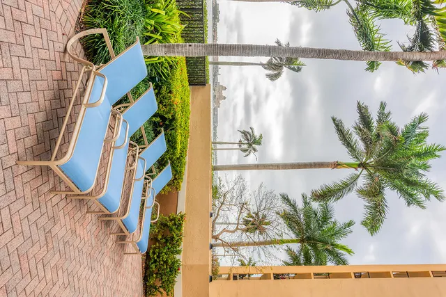 a view of a street with a building