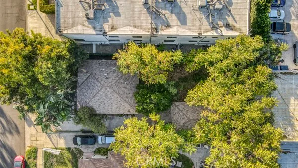 front view of a house with a tree