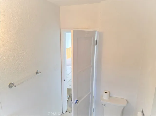 a bathroom with a toilet