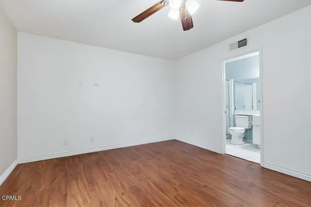 wooden floor in an empty room