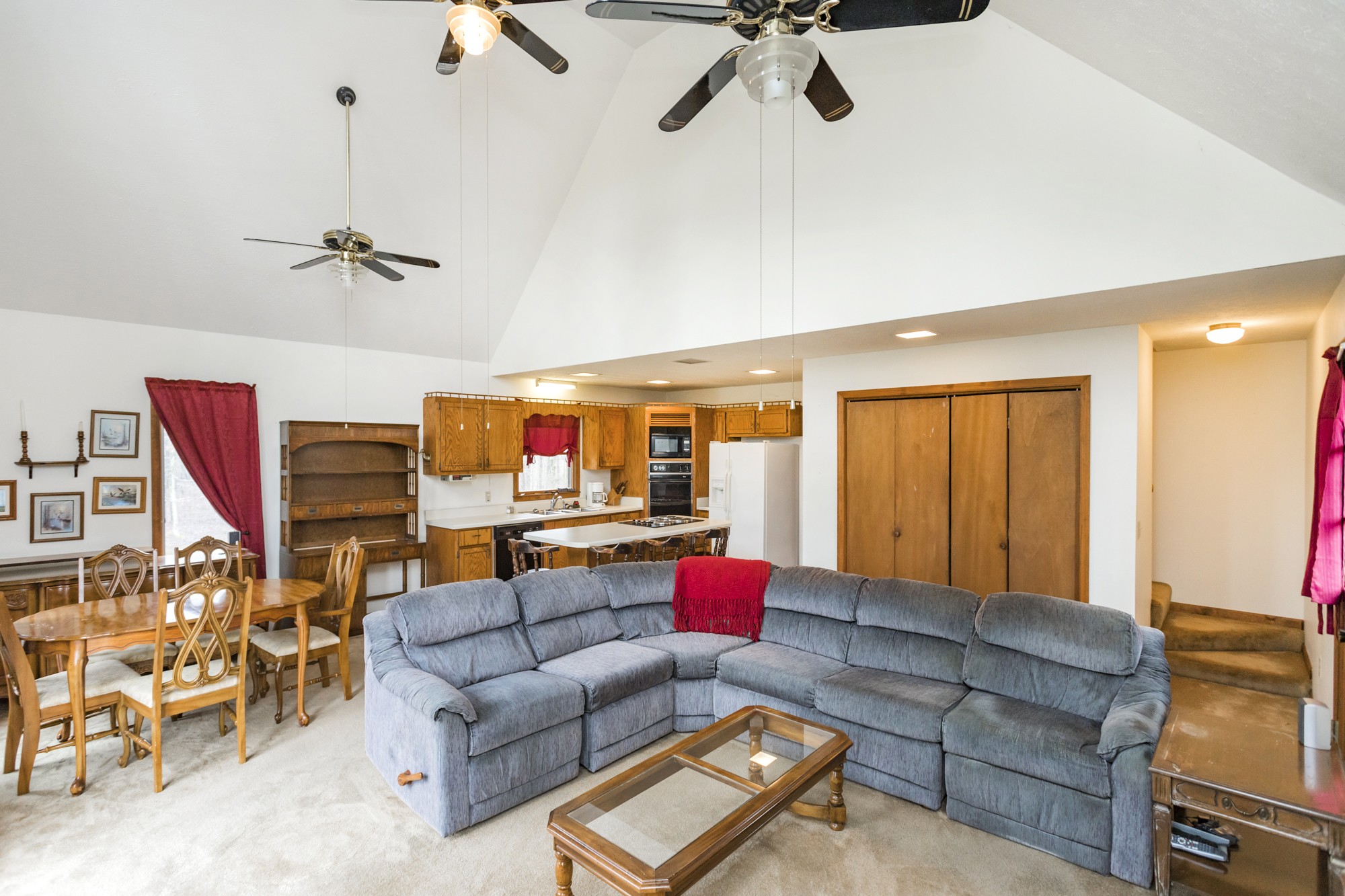 338 Black Road Dickson, TN 37055 - Photo 6 of 22 a living room with furniture and a flat screen tv