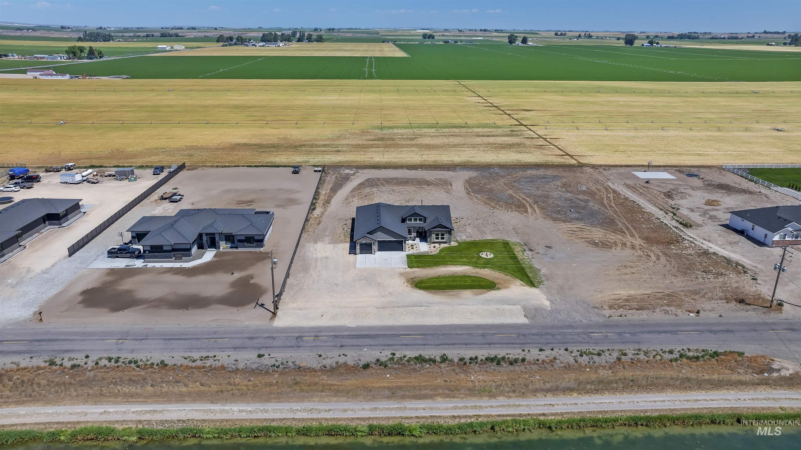 378 West 100 South Rupert, ID 83350 - Photo 44 of 50 Modern single-story home featuring a grey exterior and a dark roof