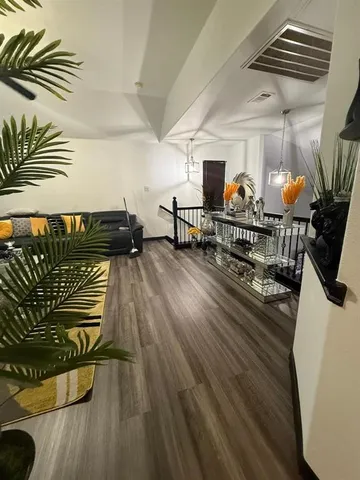 a view of outdoor space with seating area