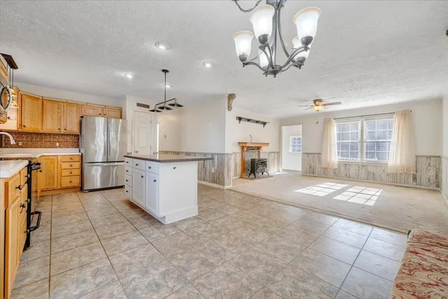 a view of small space with racks on the wall