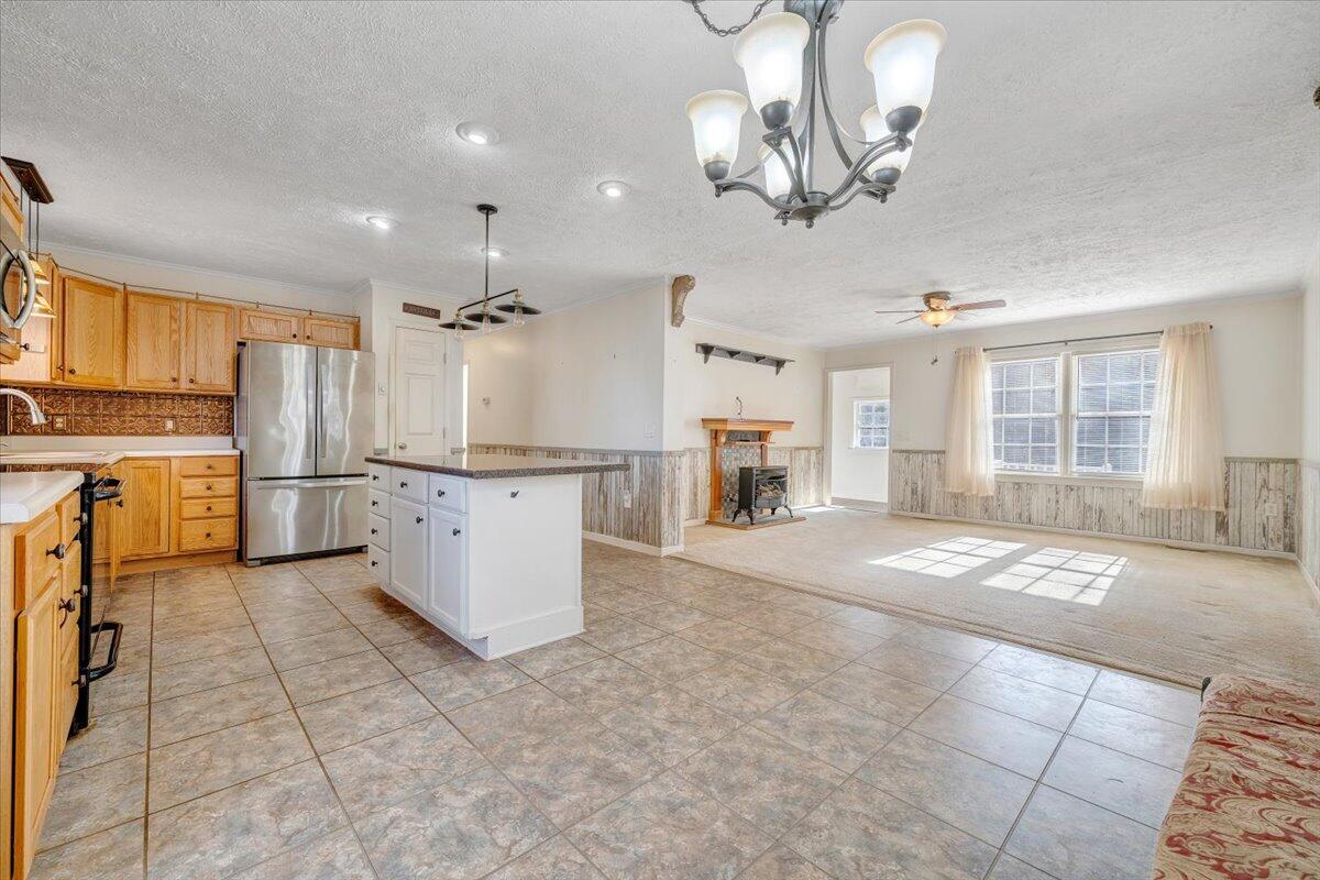 365 Isolane Road Callaway, VA 24067 - Photo 14 of 104 a view of a kitchen with a sink and cabinets