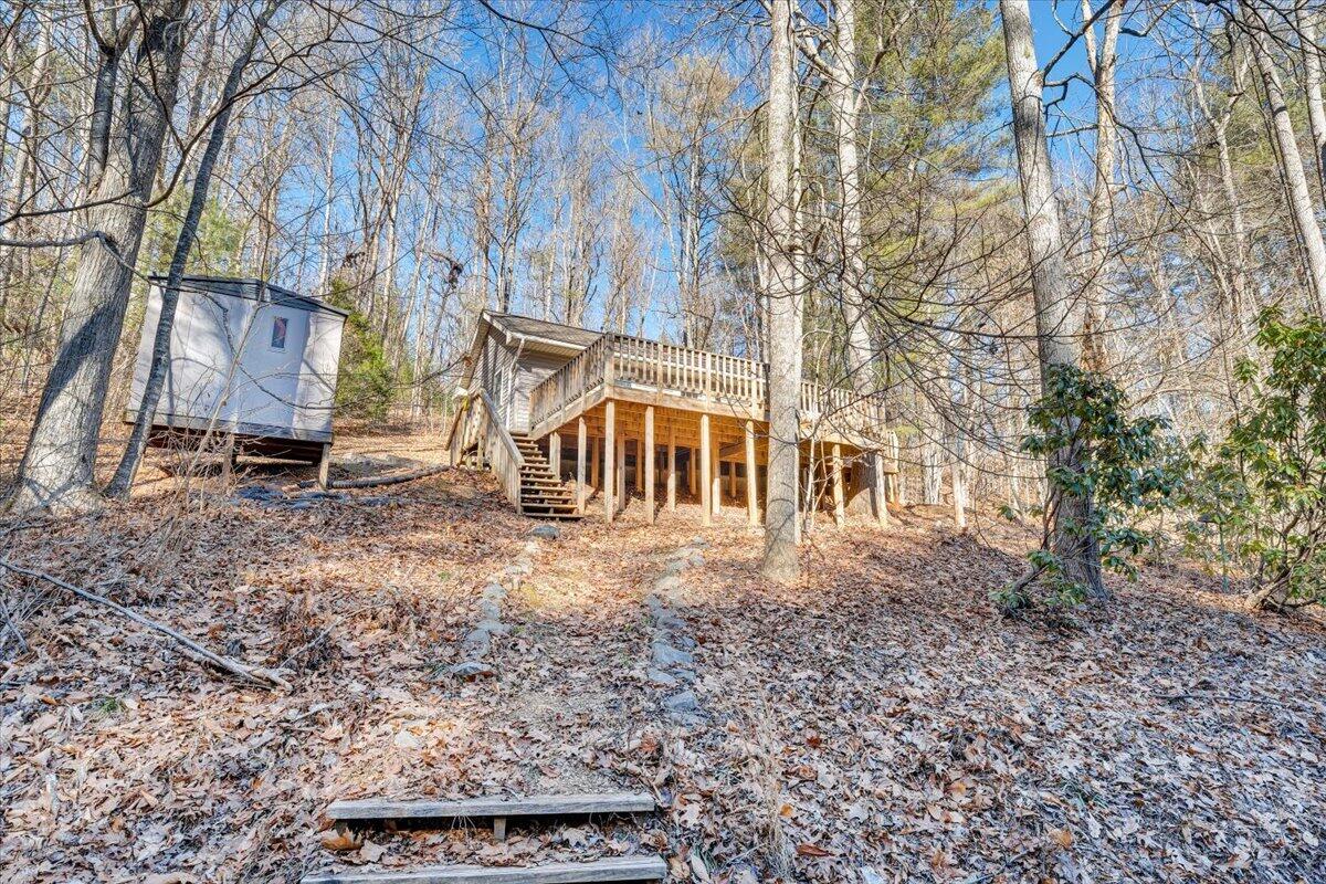 365 Isolane Road Callaway, VA 24067 - Photo 56 of 104 a view of a house with a yard