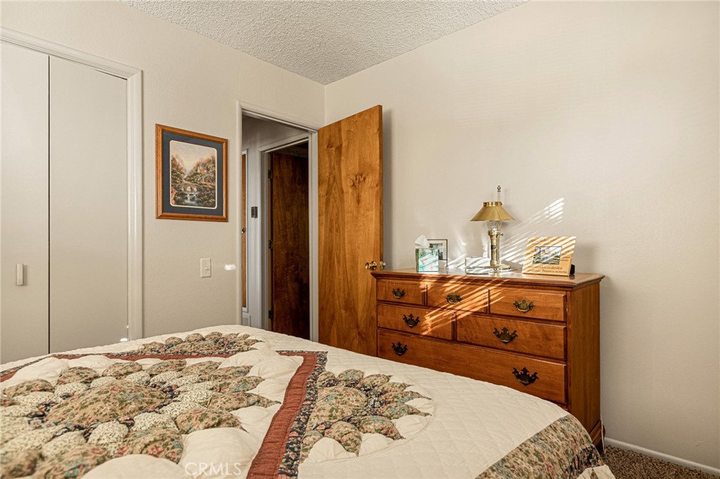 1164 Bear Springs Road Rimforest, CA 92378 - Photo 16 of 18 a bedroom with a bed and a dresser