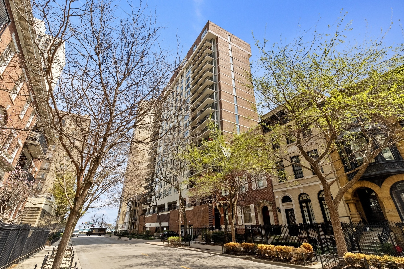 71 East Division Street, Unit 401 Chicago, IL 60611 - Photo 2 of 21 a view of a building and a street