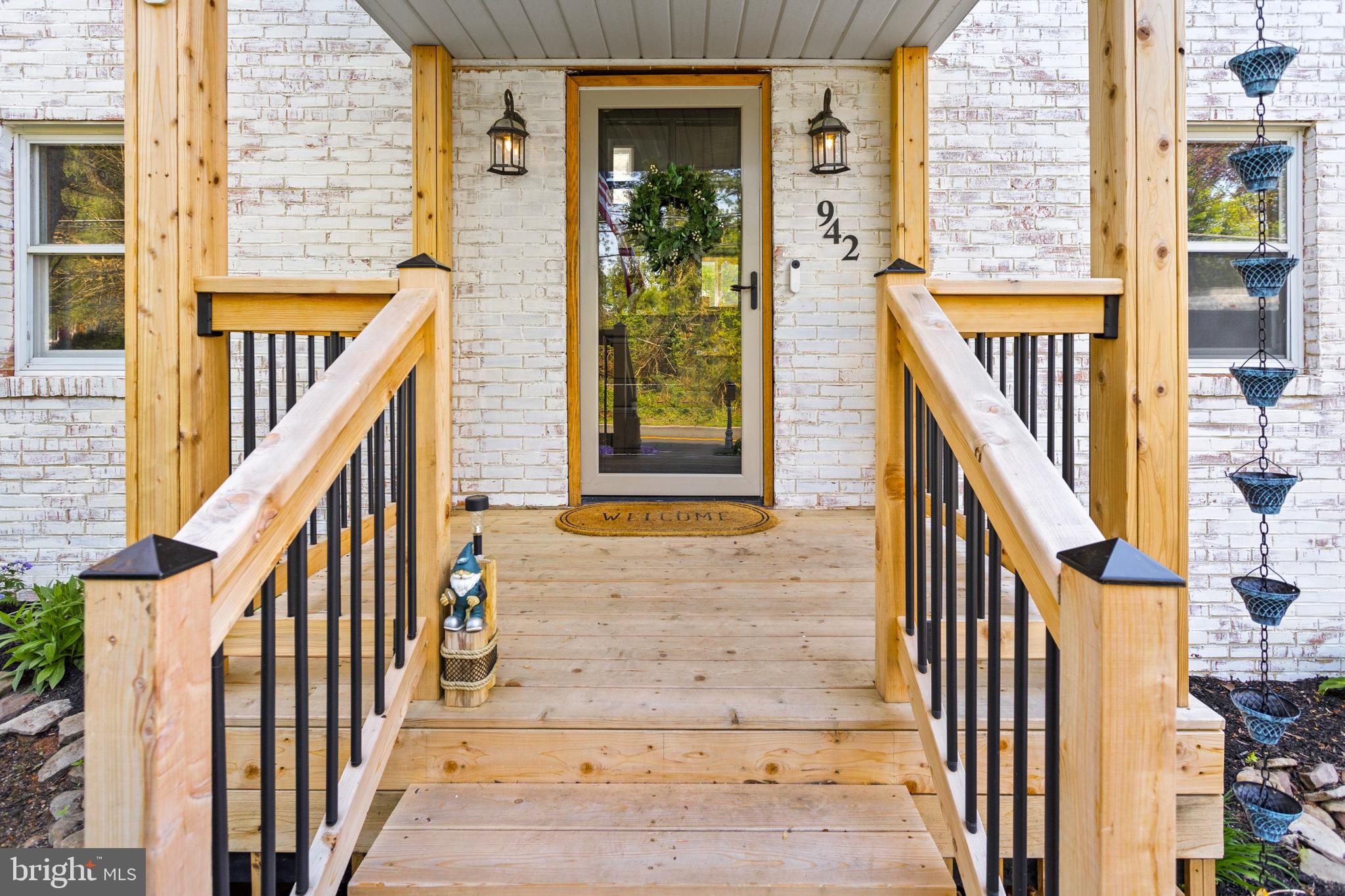 942 Province Line Road Allentown, NJ 08501 - Photo 12 of 50 a view of front door of house with stairs