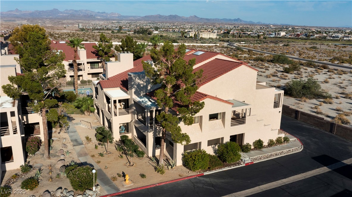 3859 Desert Marina Drive, Unit 257 Laughlin, NV 89029 - Photo 64 of 89 View from above of property with mountains