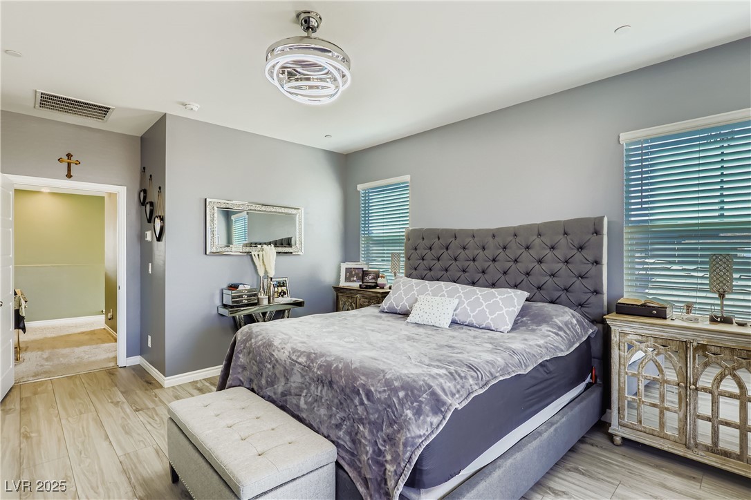 314 Robson Rdg Lane Henderson, NV 89015 - Photo 41 of 64 Bedroom featuring light wood finished floors