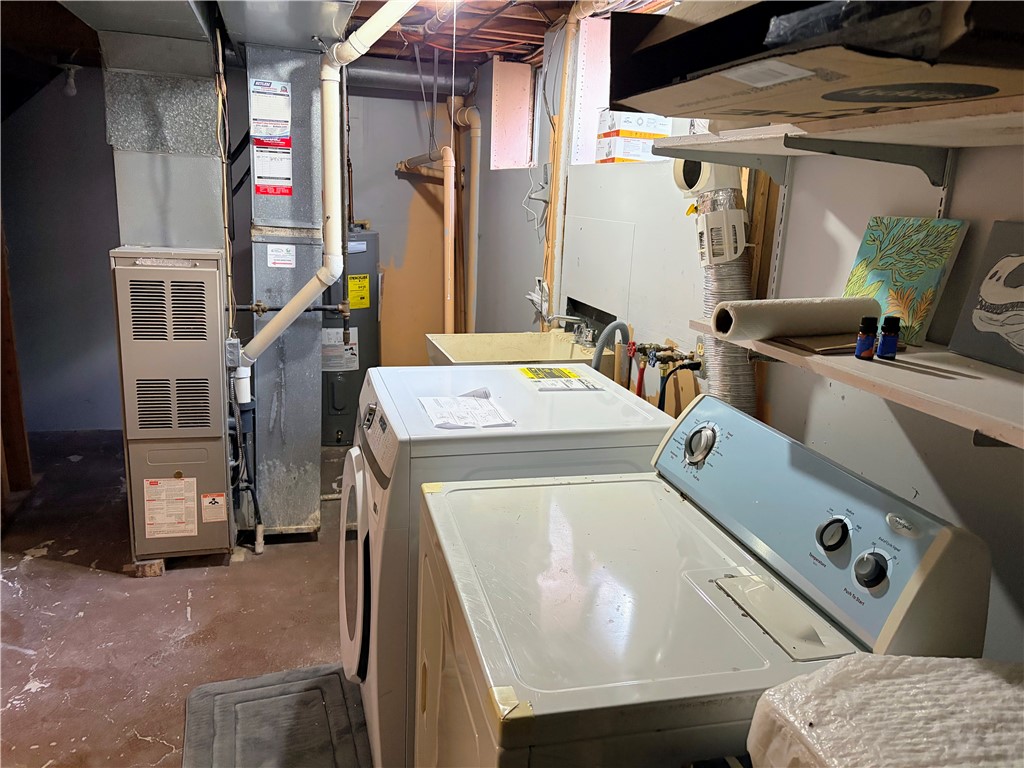 424 Upper Valley Road Gates, NY 14624 - Photo 37 of 41 basemnt laundry