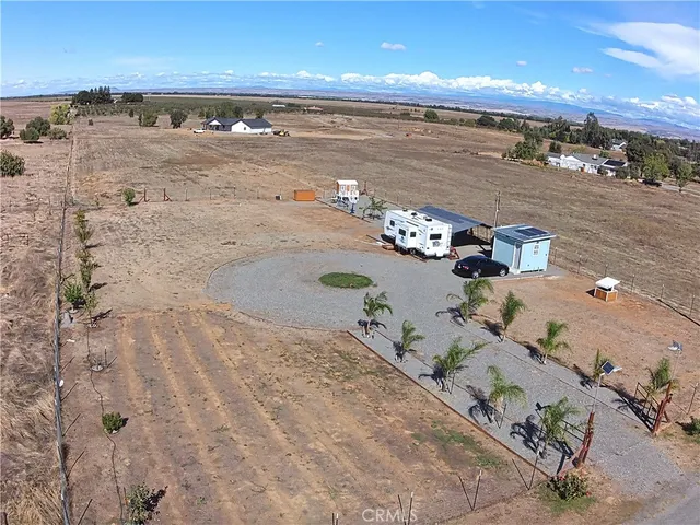 an aerial view of beach and ocean view