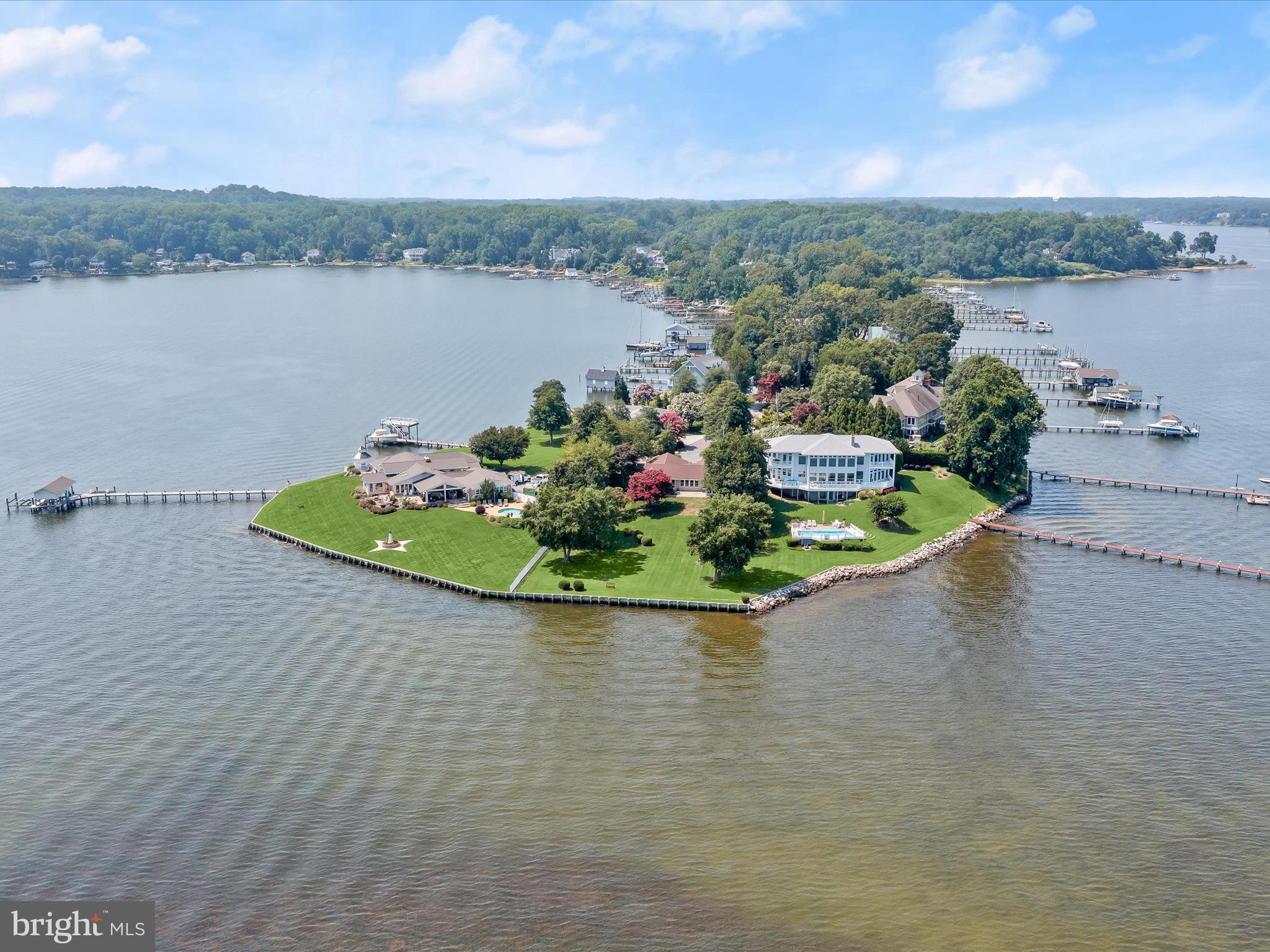 200 Long Point Road Crownsville, MD 21032 - Photo 3 of 60 Stunning Aerial View
