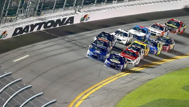 a view of a lake with a big yard