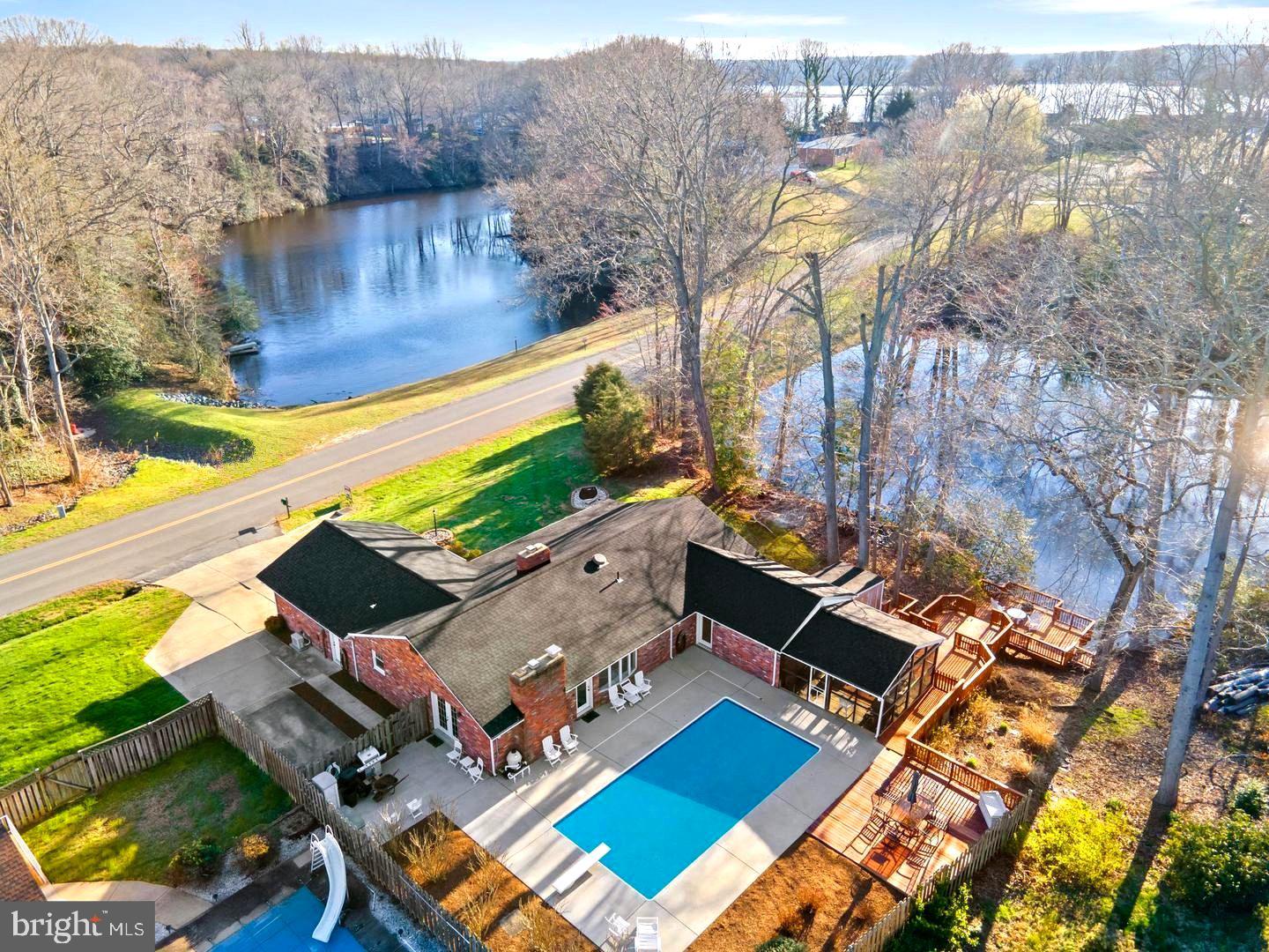 11717 Rivershore Drive Dunkirk, MD 20754 - Photo 42 of 49 Lakefront rambler w/in-ground pool