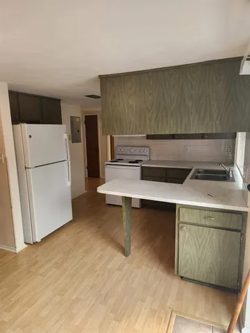 a utility room with washer and dryer