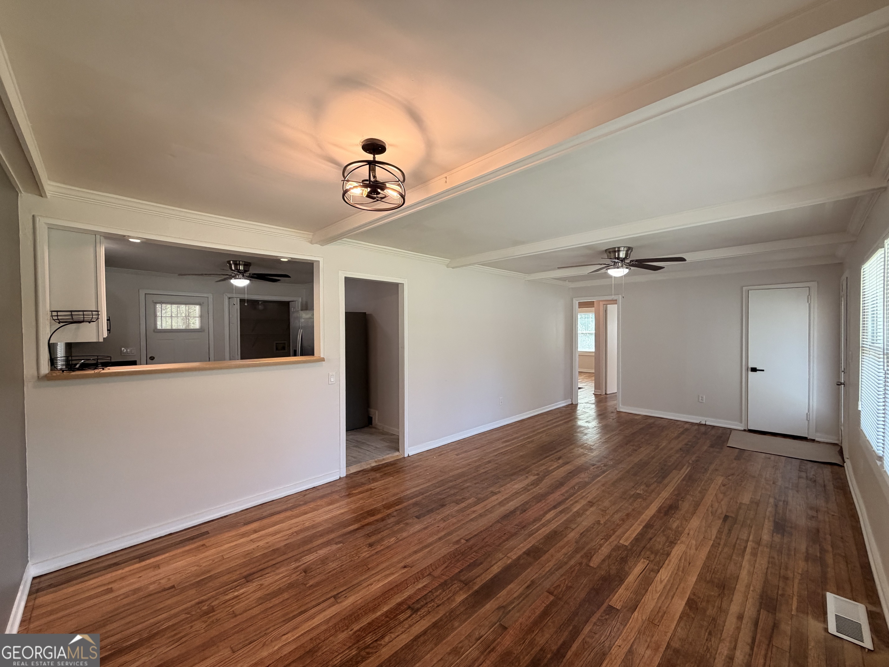 1734 Cahoon Street Southwest Atlanta, GA 30310 - Photo 11 of 29 a view of empty room with wooden floor