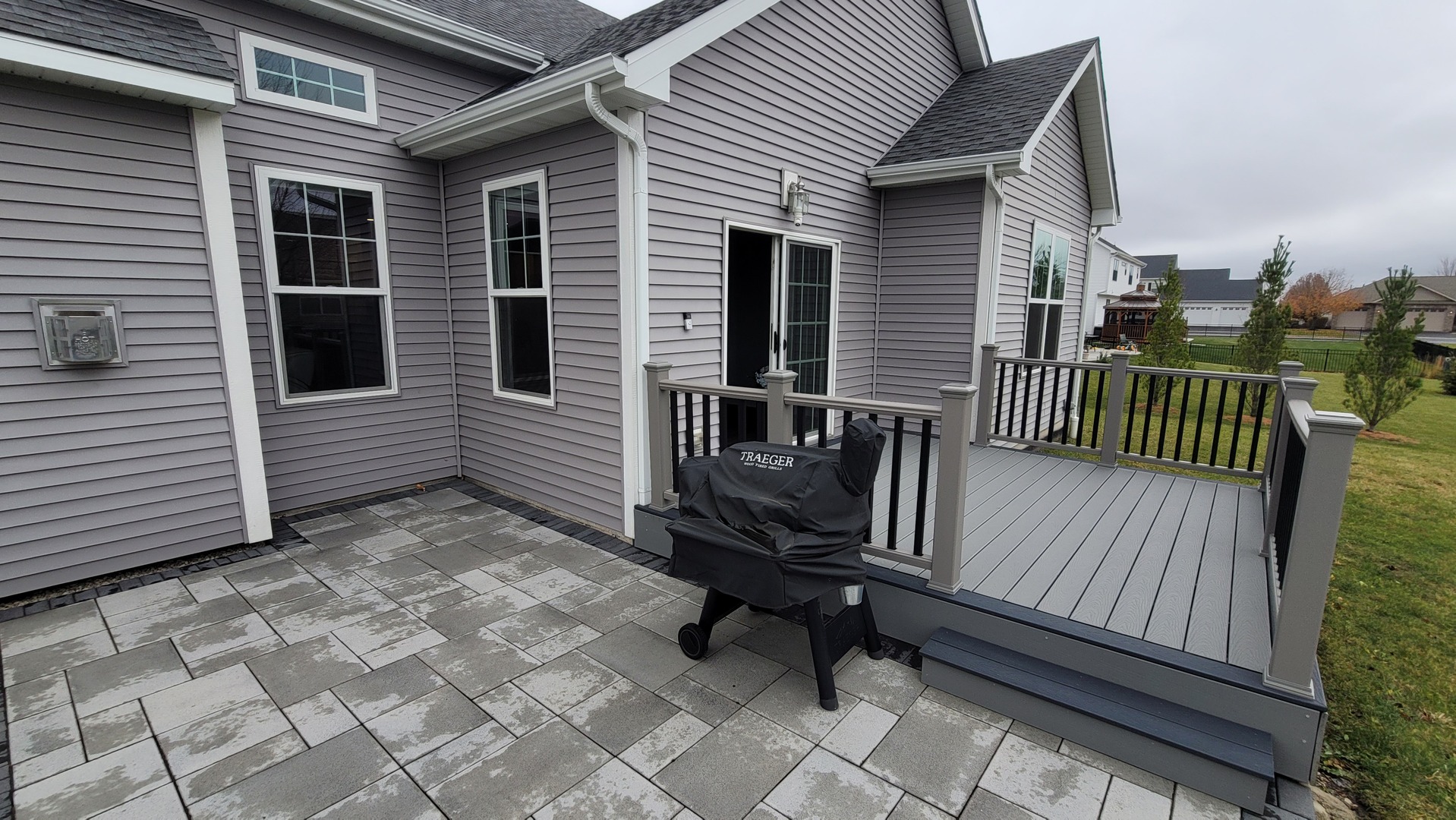 1919 Truman Street Sycamore, IL 60178 - Photo 10 of 50 a view of a deck with a bench