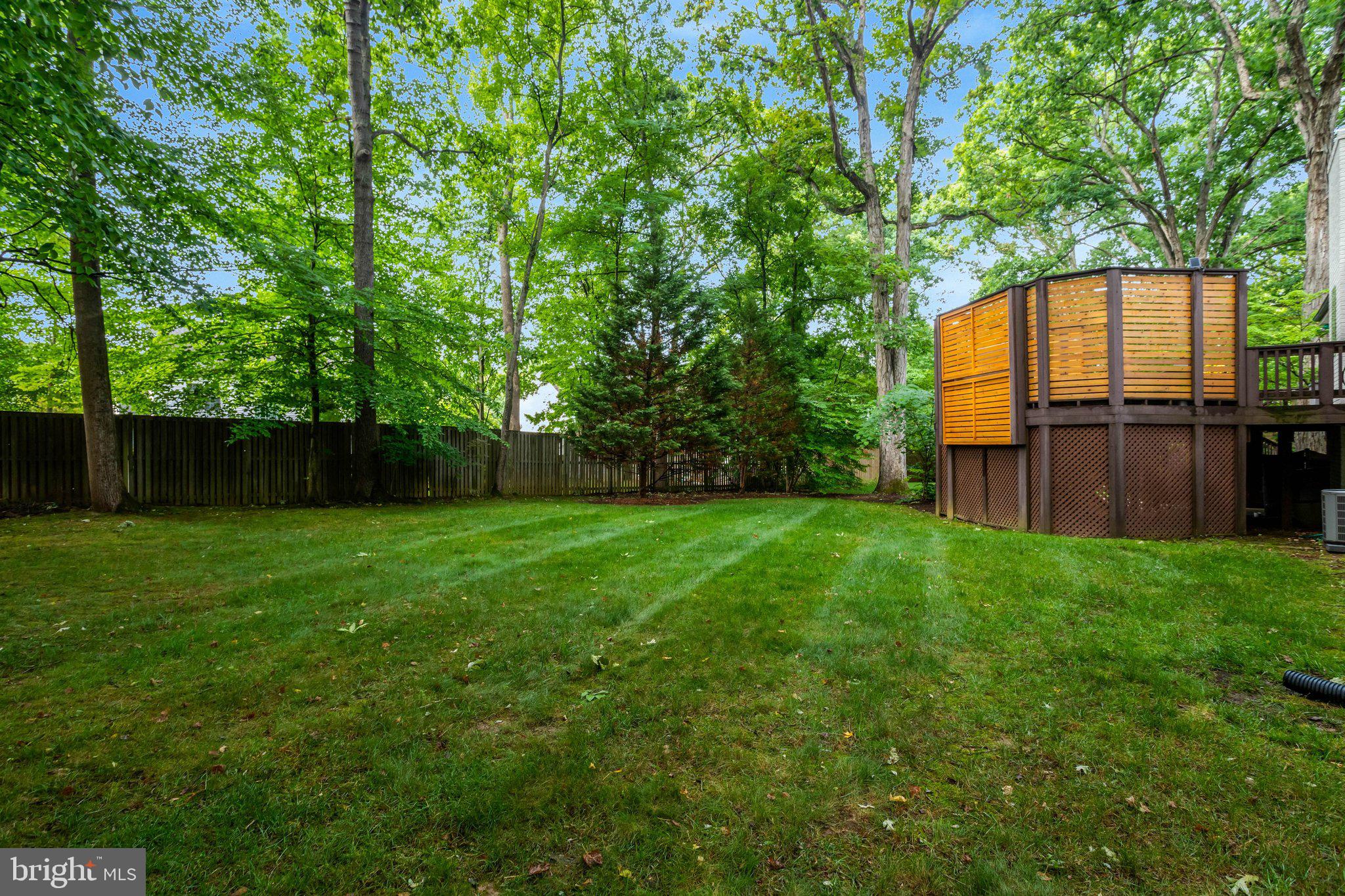 7506 Oriole Avenue Springfield, VA 22150 - Photo 63 of 67 a view of backyard with green space