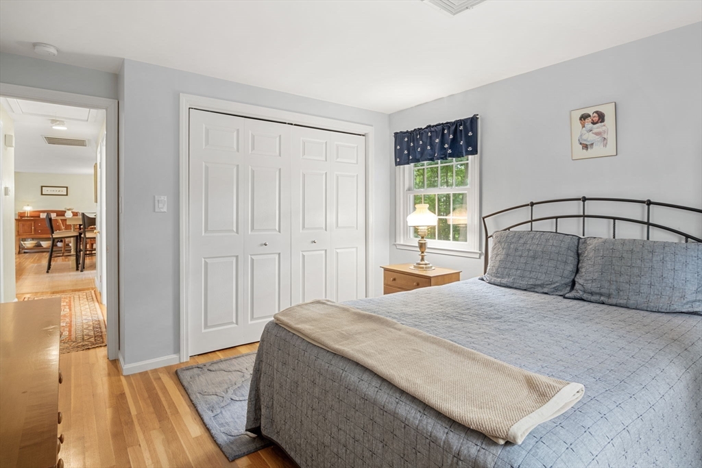 13 Spring Street Danvers, MA 01923 - Photo 21 of 39 a bedroom with a bed and wooden floor