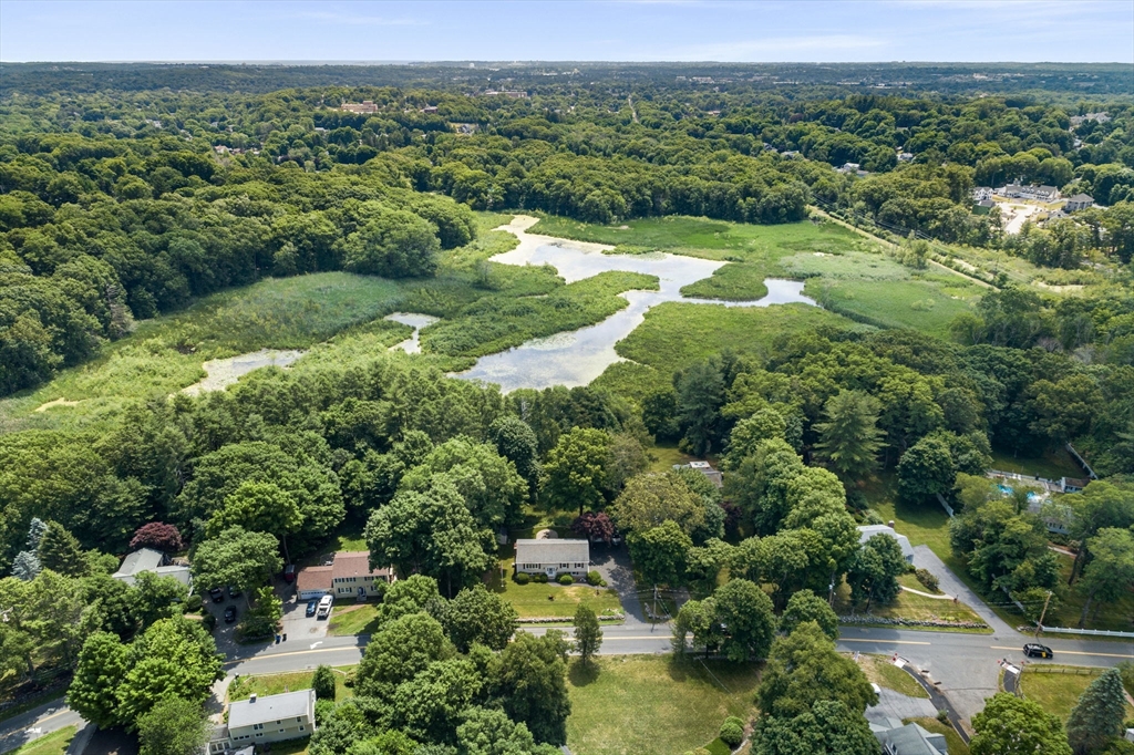 13 Spring Street Danvers, MA 01923 - Photo 39 of 39 an aerial view of a houses with a yard